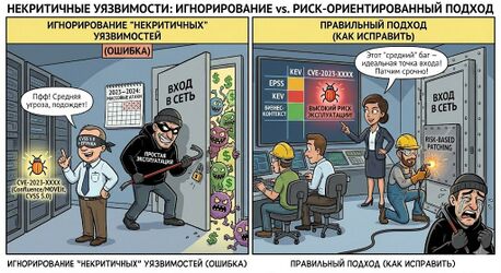 Ошибка №7. Игнорирование «некритичных» уязвимостей.jpg